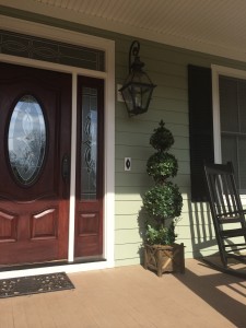 Create a Welcoming Entry with an Artificial Topiary or Two