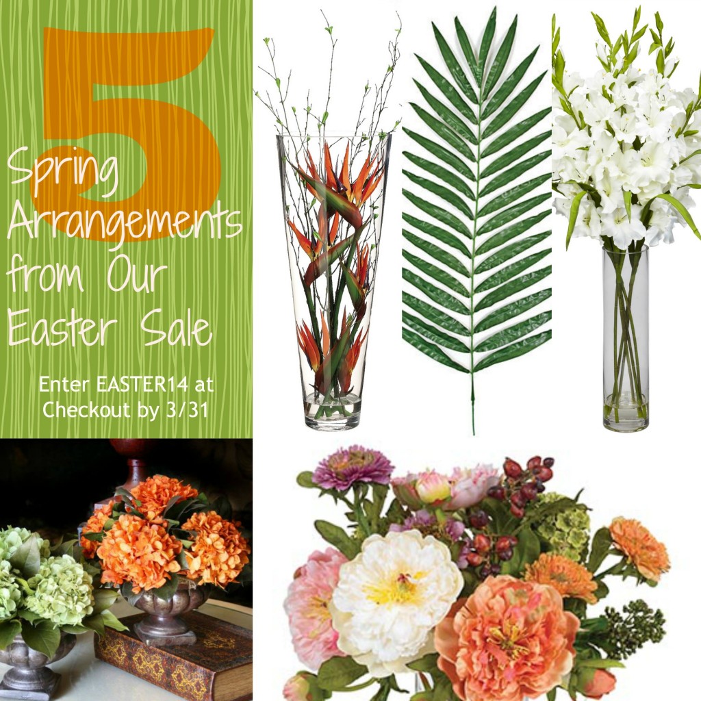 5 Spring Arrangements