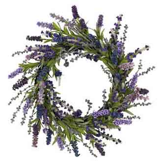 Lavender Wreath