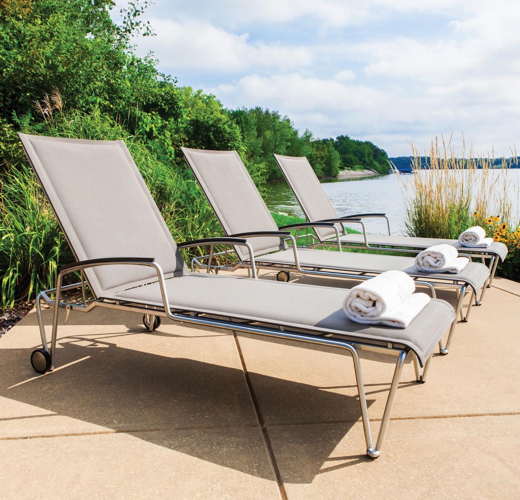 Poolside Chairs by Lloyd Flanders