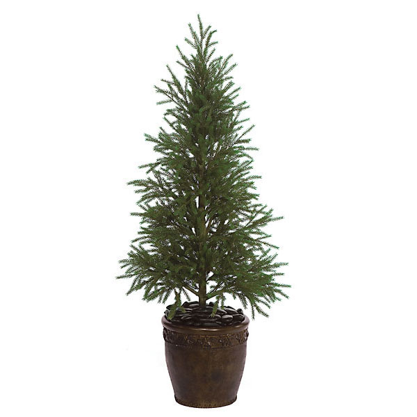 4 Foot Artificial Pincea Pine Tree