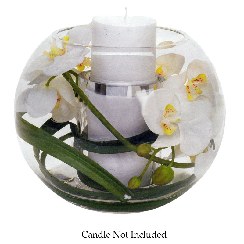 Orchid and Candle