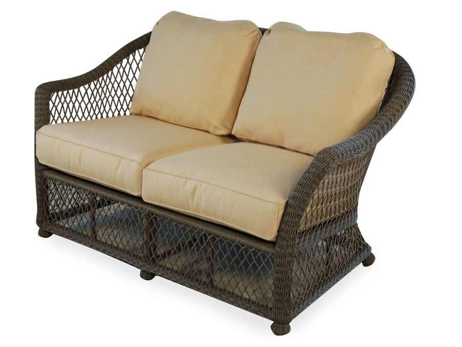 Lloyd Flanders Wicker Loveseat