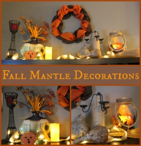 Fall Mantel Decorations