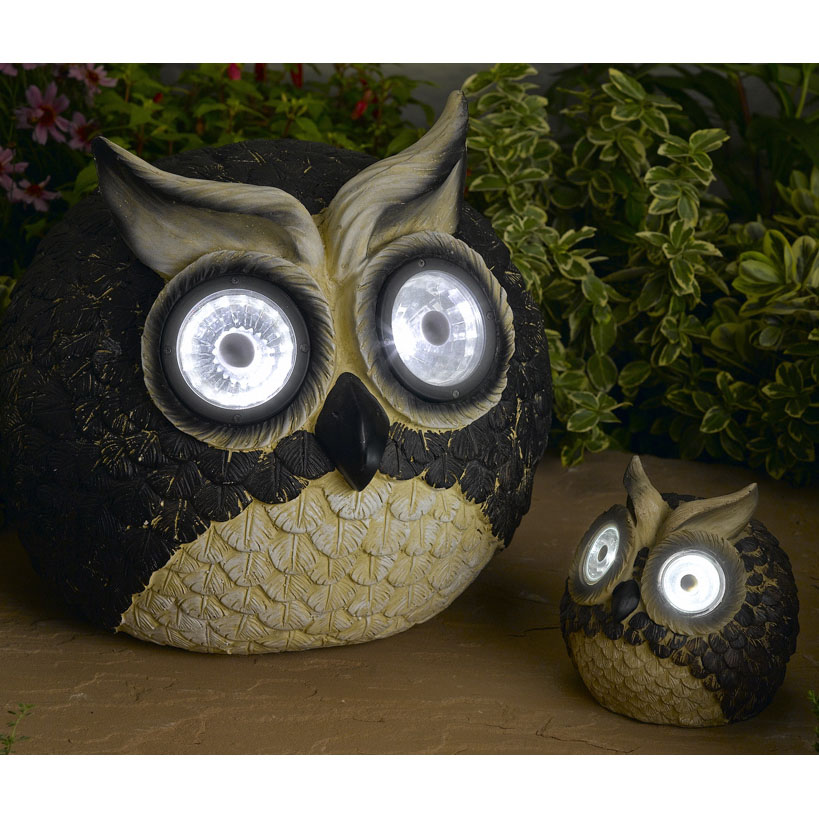 Mother and Baby Owl Lights