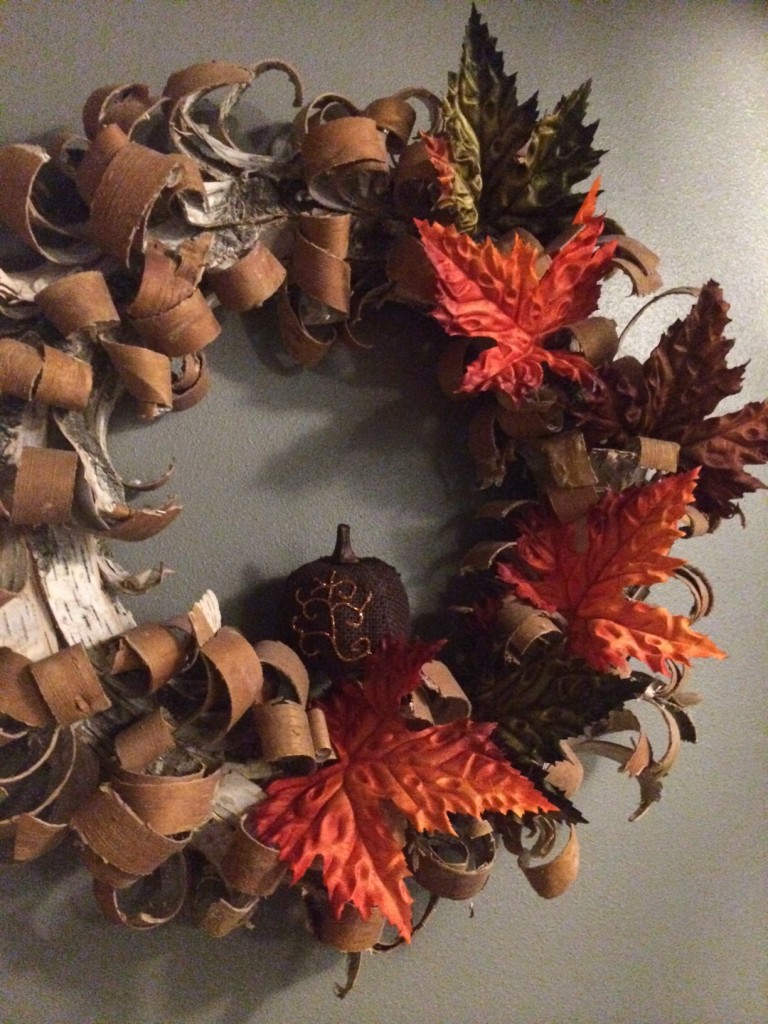 Birch Bark Fall Wreath