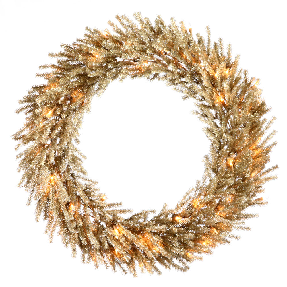 Mocha Christmas Wreath