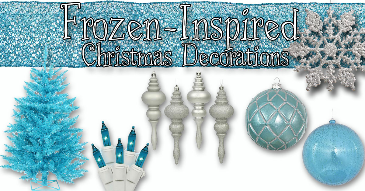 Frozen-Inspired Christmas Decorations