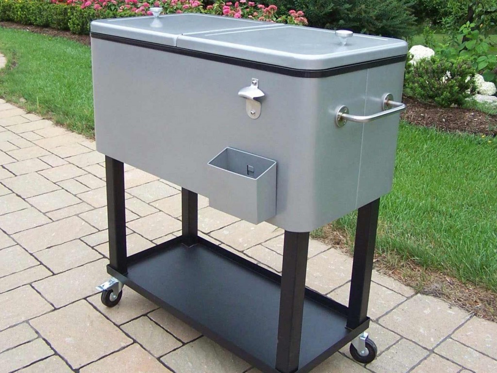 Oakland Living Metallic Patio Cooler