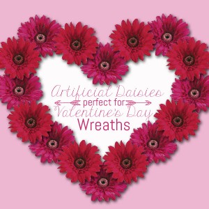 The Perfect Artificial Flowers for a Valentine’s Day Wreath