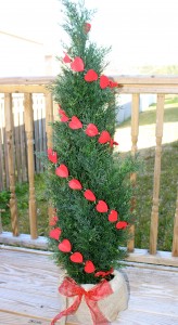 DIY Valentine’s Day Topiary