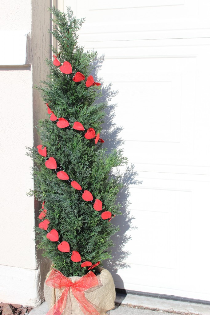 Valentine's Day Artificial Tree