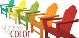 Spring Into Color: Colorful Outdoor Furniture for Your Deck