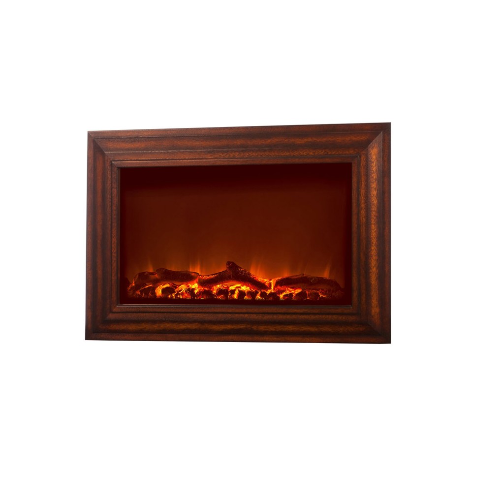 Wall-Mounted Fireplace