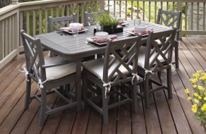 3 Inspiring Outdoor Dining Rooms with Polywood