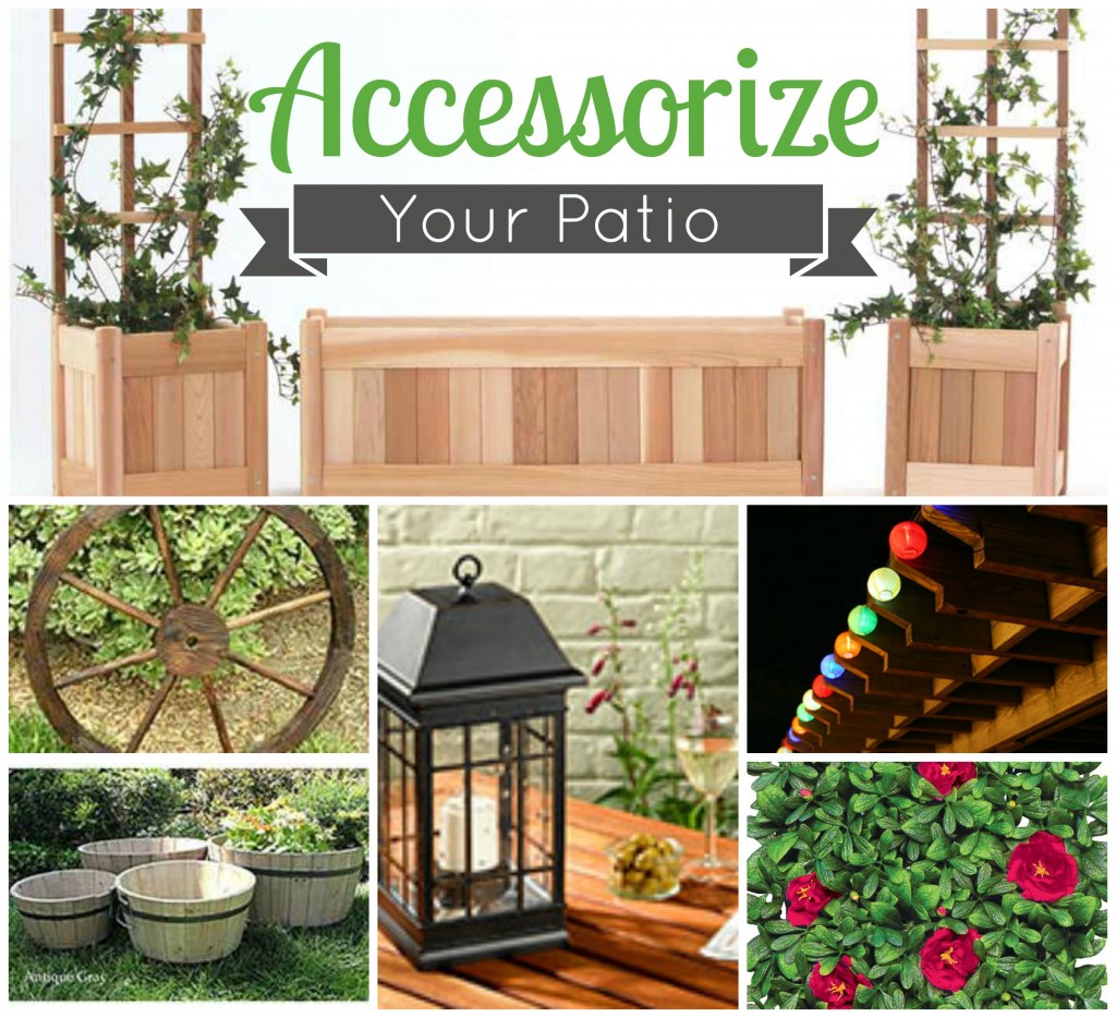 Accessorize Your Patio