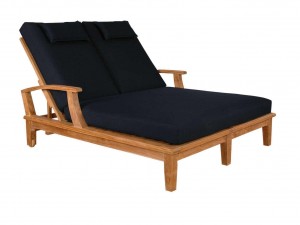 Anderson Teak Double Chaise Lounge
