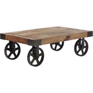 Zuo Wheeled Coffee Table