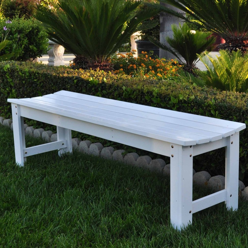 Shine Cedar Garden Bench