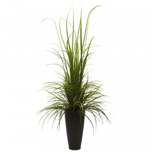 64-Inch Artificial River Grass in Planter