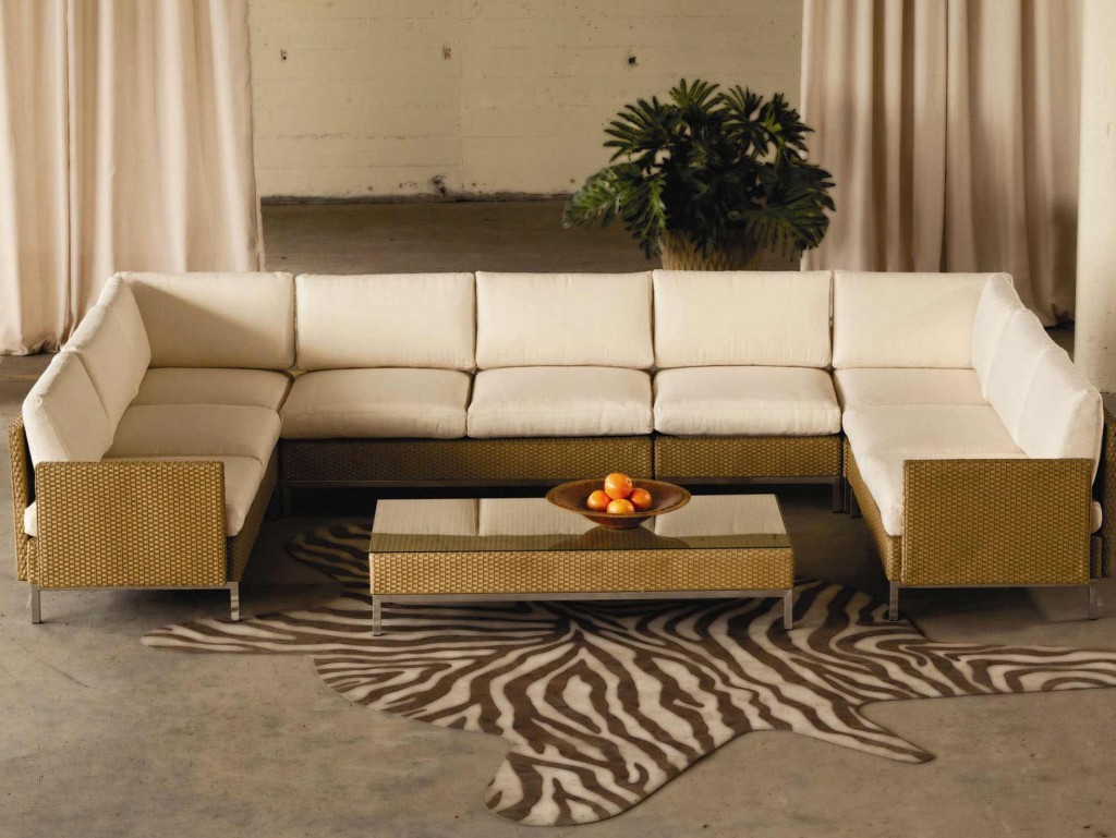 Lloyd Flanders Sectional Set