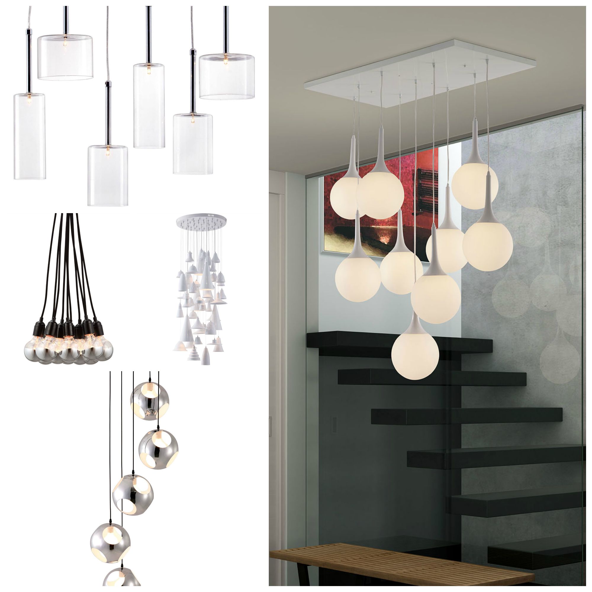 Multiples Lighting Fixtures