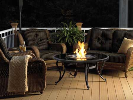 Outdoor Great Rooms Fire Pit Table