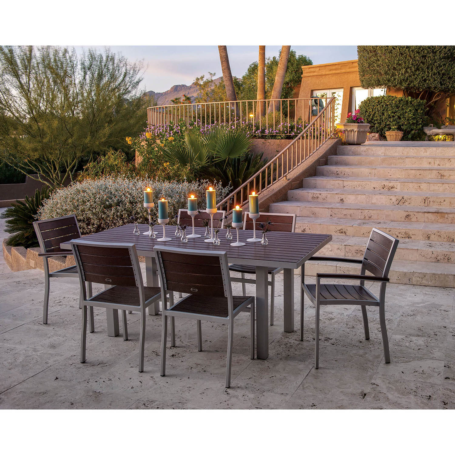 POLYWOOD Euro Dining Set