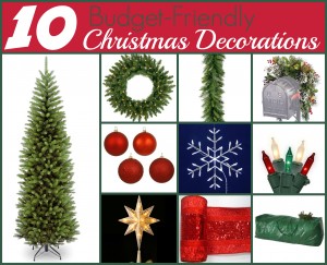 10 Budget-Friendly Christmas Decorations