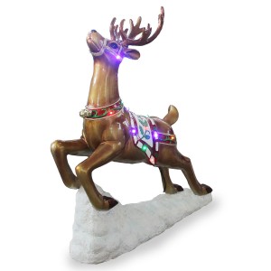 39-Inch Reindeer Figurine