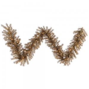 Gold Metal Mixed Tinsel Garland