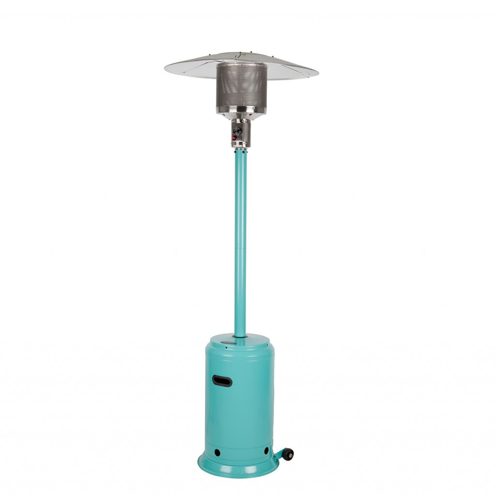 Fire Sense Aqua Blue Patio Heater