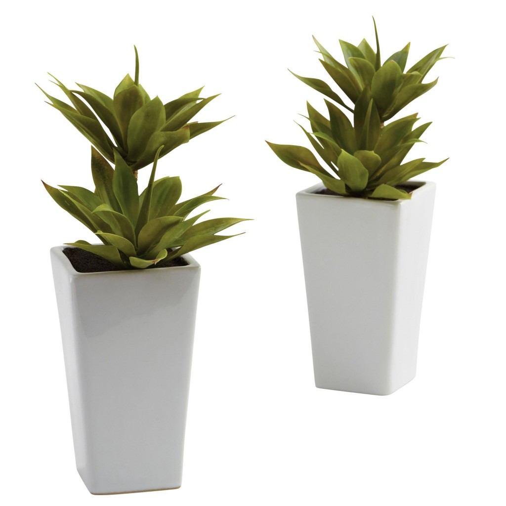 Artificial Double Mini Agave