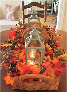 Wreaths as Centerpieces