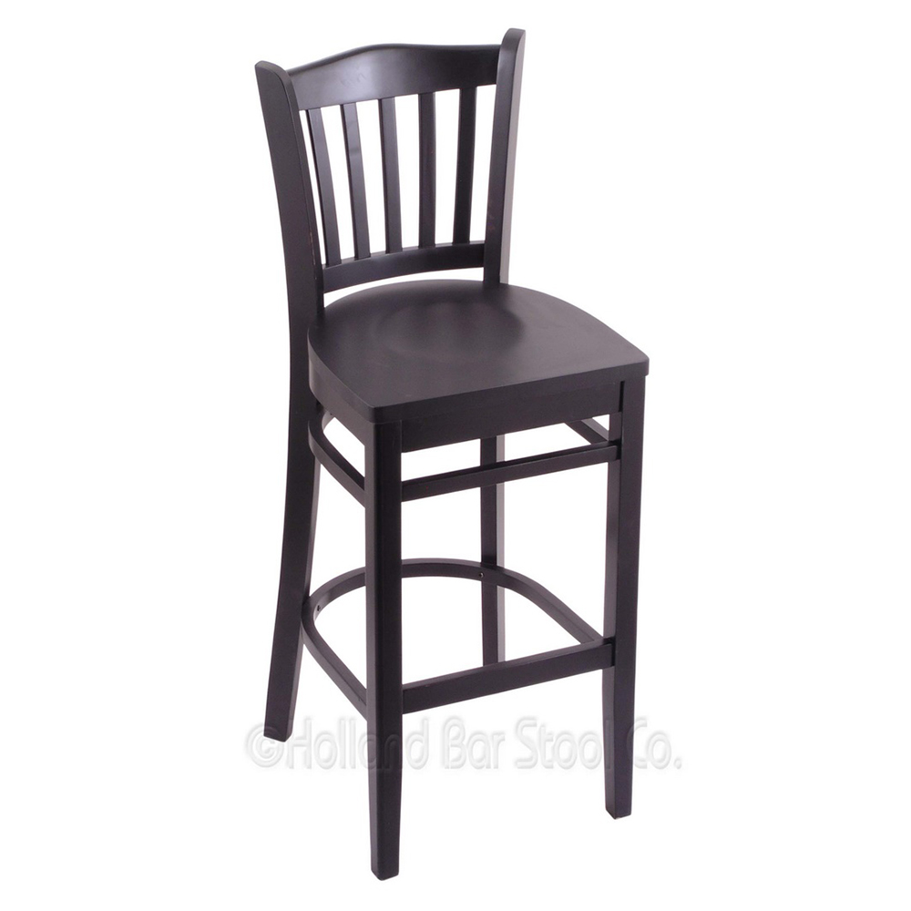 3120 Hampton inch Bar Stool With Wood Seat