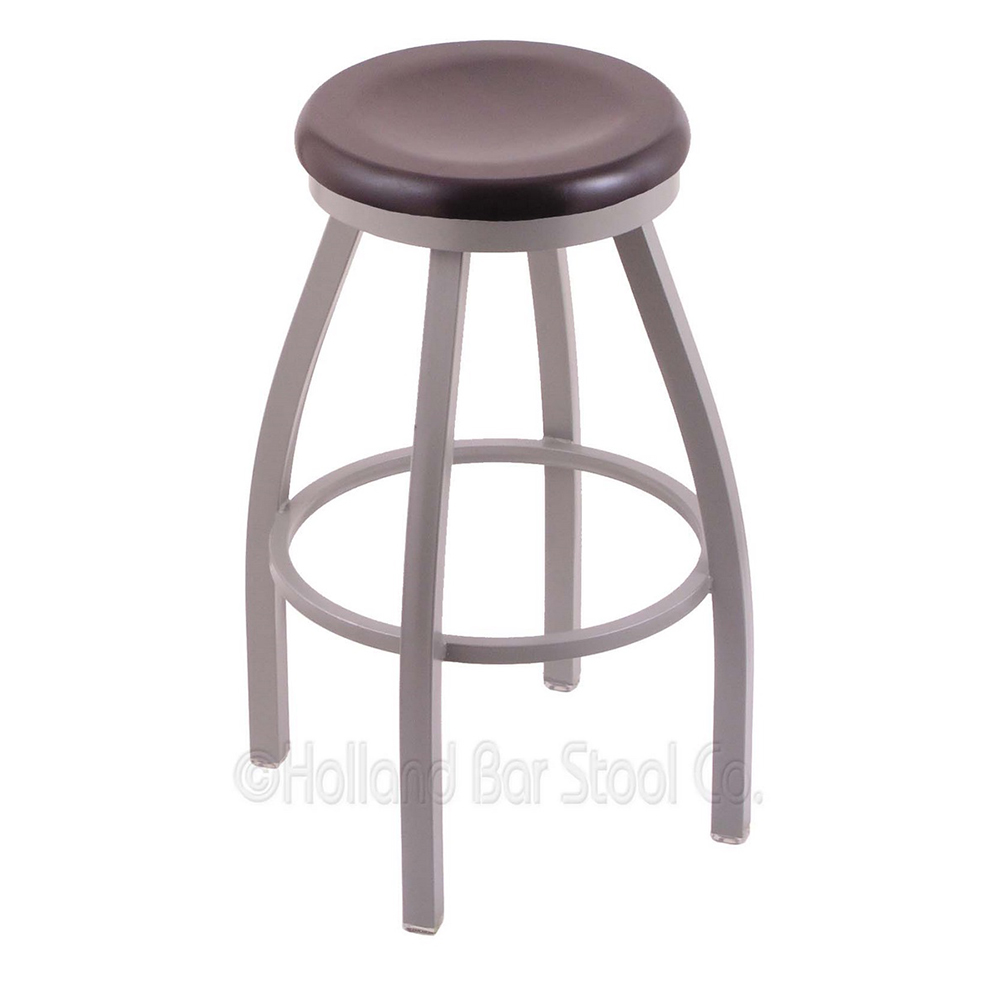 inch 802 Misha Swivel Bar Stool With Wood Seat