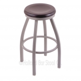 36 inch 802 Misha Swivel Bar Stool With Wood Seat