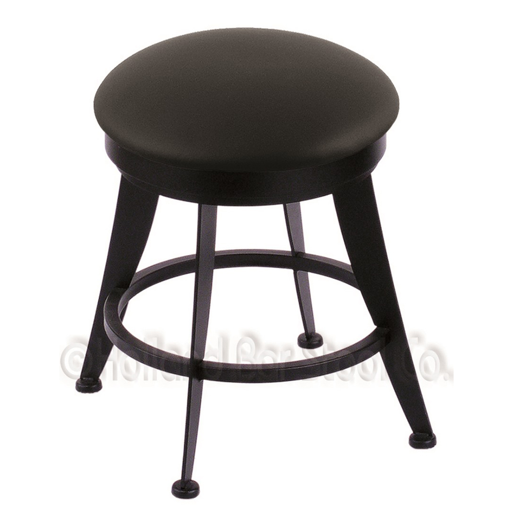 Holland Bar Stool Co 18 Inch Laser Swivel Vanity With Closeup Image