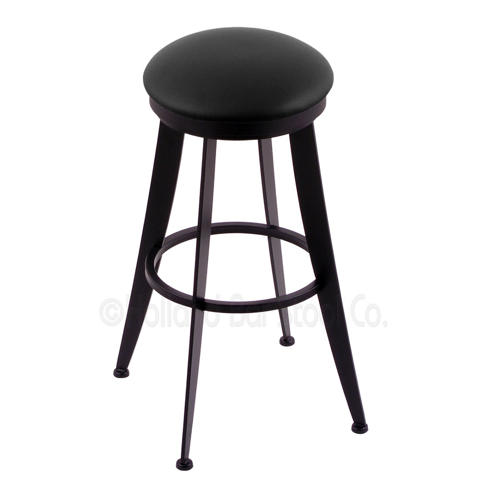 inch Laser Swivel Bar Stool With Cushion Seat