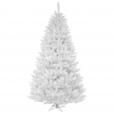9.5 foot Sparkle White Spruce Christmas Tree: Unlit