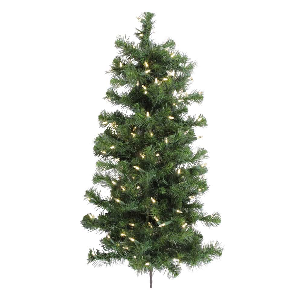 36 inch Douglas Fir Wall Tree: Clear LEDs | A808893LED