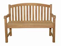 Teak Chelsea 2-Seater Bench