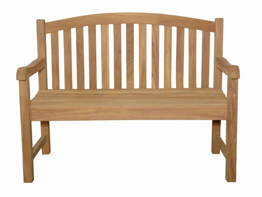 Teak Chelsea 2-seater Bench