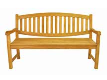 Teak Kingston 3-Seater Bench