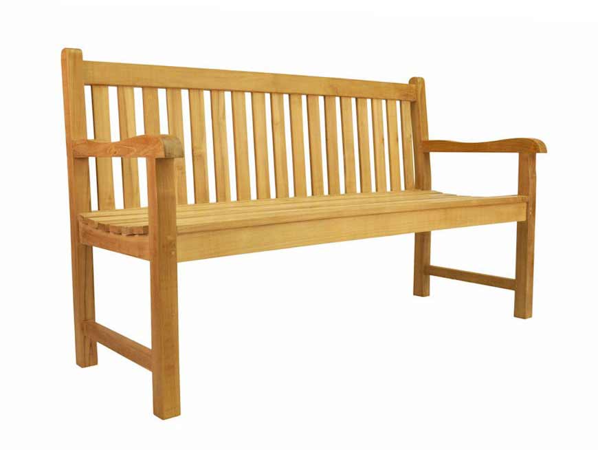 Teak Classic 3-Seater Bench