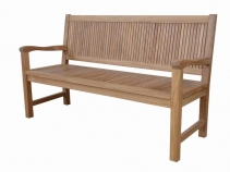 Teak Chester 3-Seater Bench