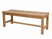 Teak Madison 48 inch Backless Bench