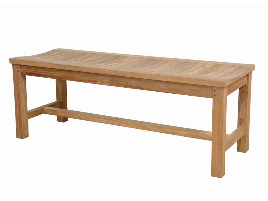 Teak Madison 48 Inch Backless Bench