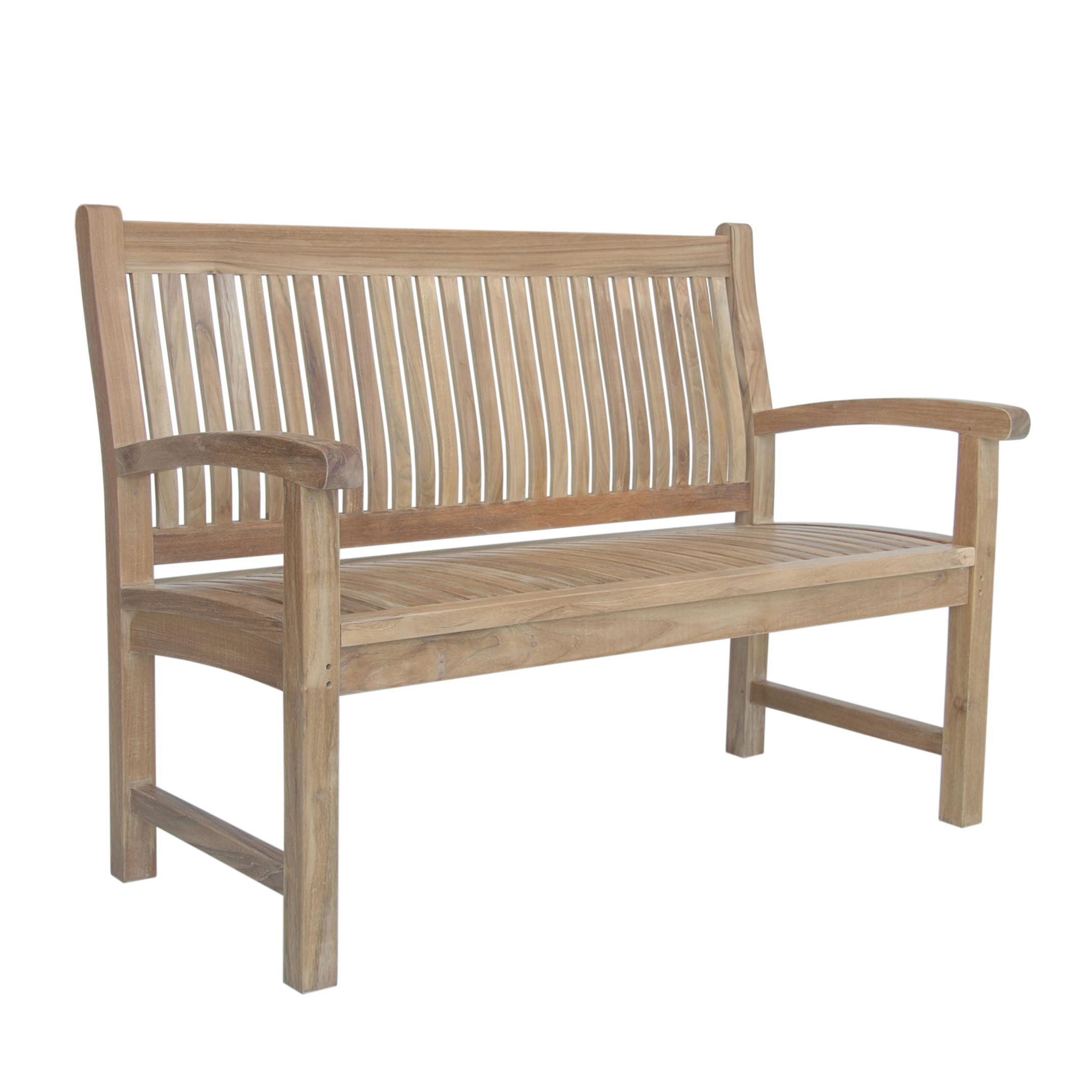 Teak Sahara 2-Seater Bench