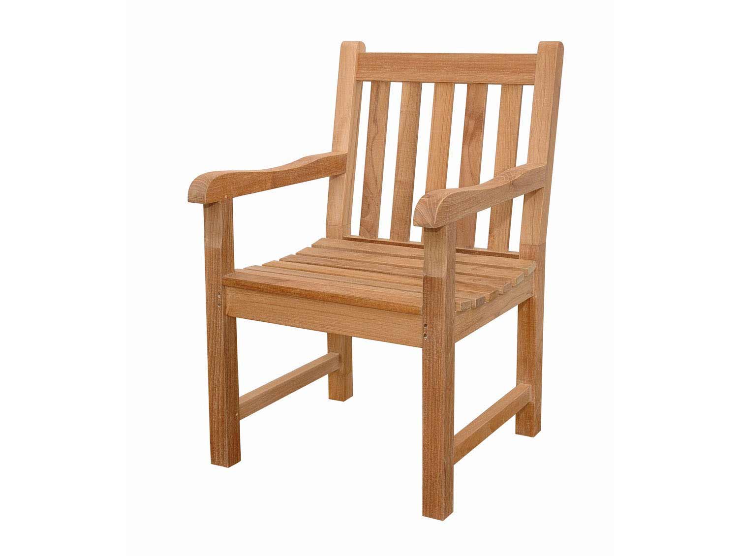 Teak Classic Dining Arm Chair